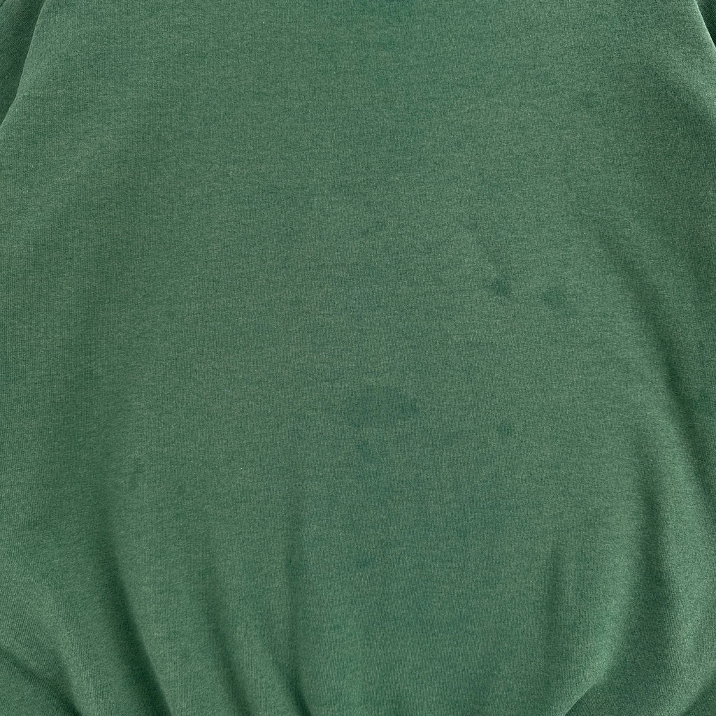 Vintage 90s Green Blank Crewneck Sweatshirt