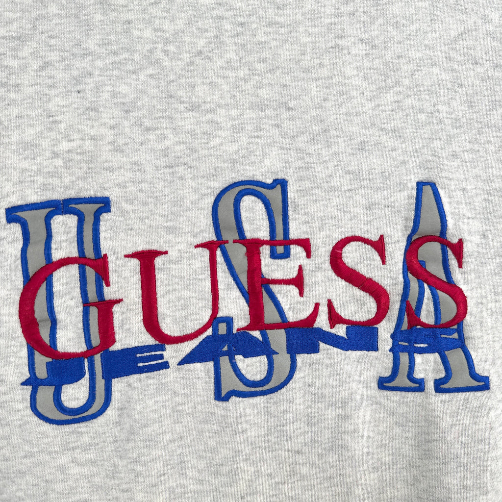 Vintage 90s Guess Jeans Embroidered Crewneck Sweatshirt