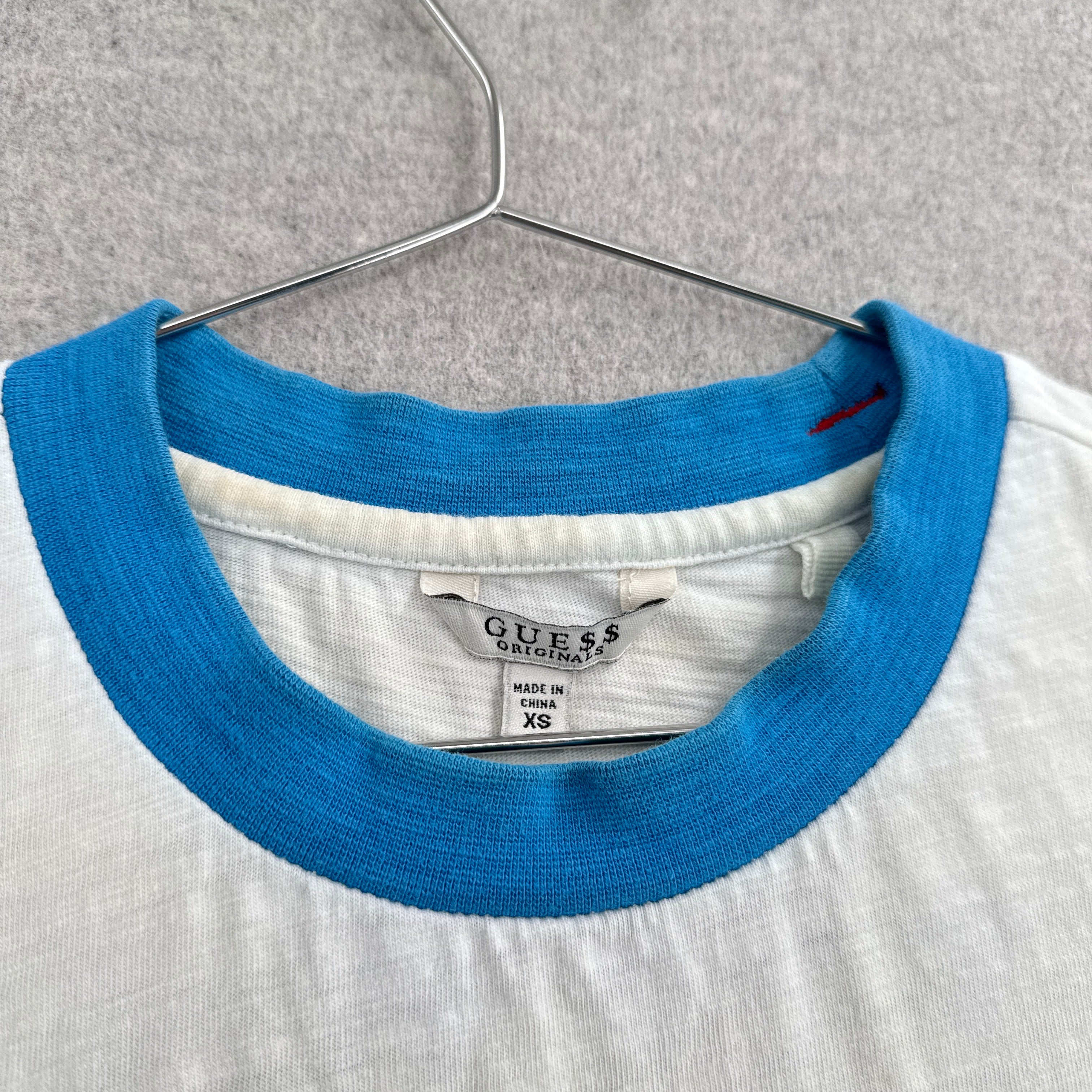 Vintage 90s Guess Jeans Embroidered Shirt