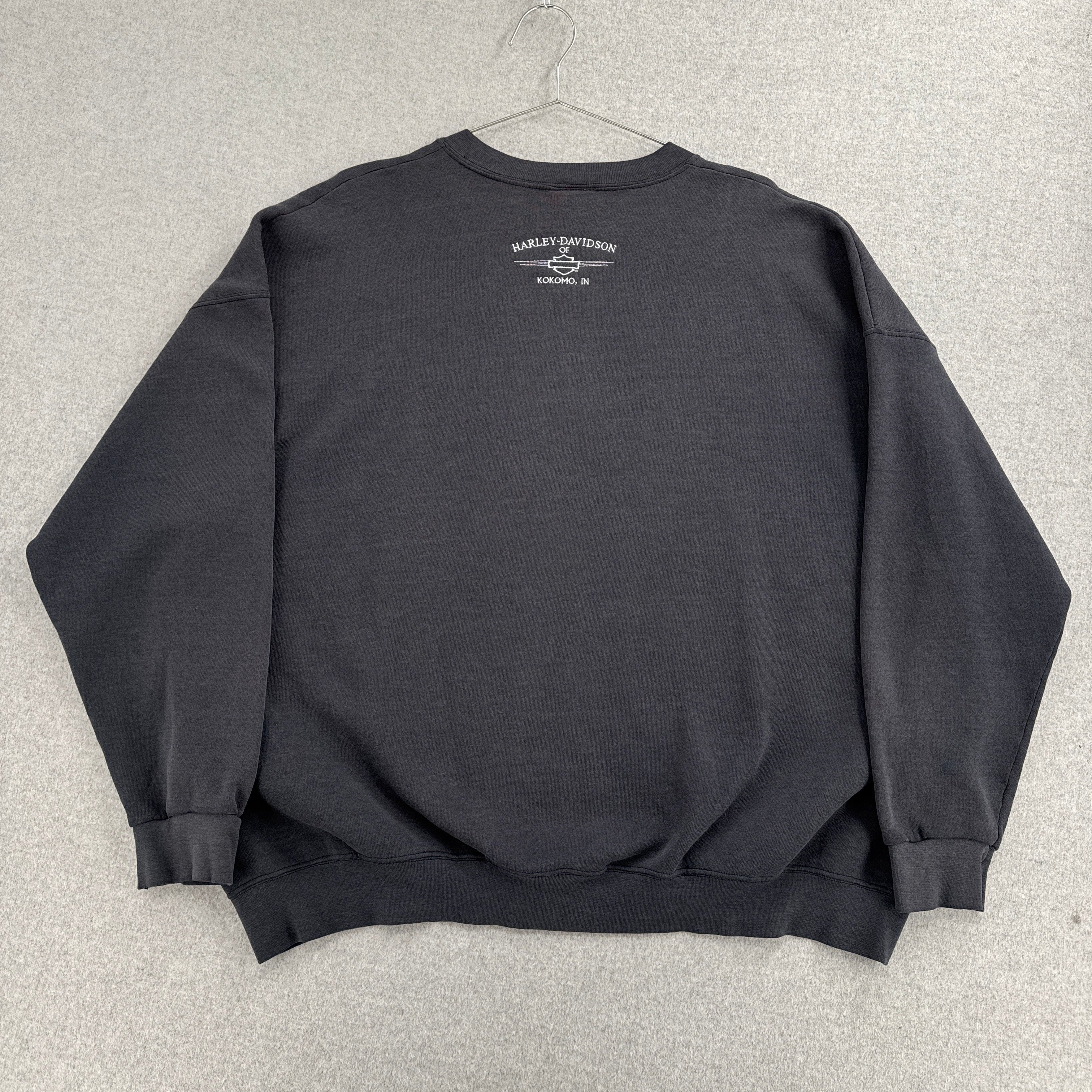 Vintage 90s Harley Davidson Motorcycles Crewneck Sweatshirt