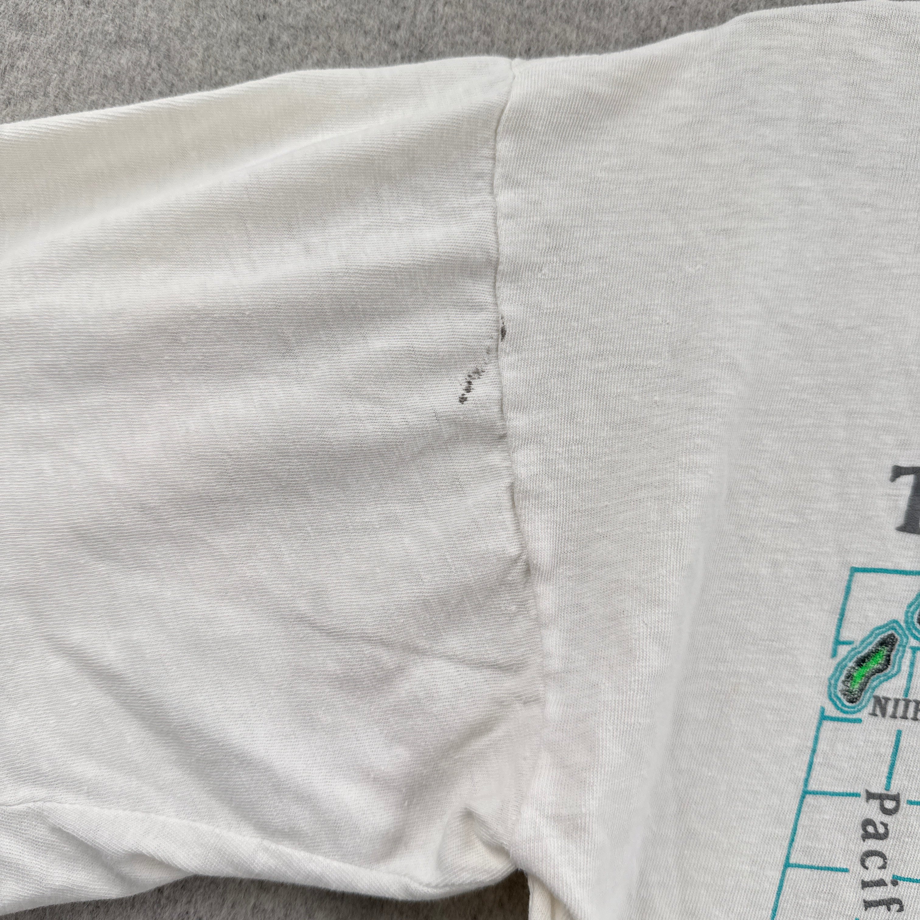 stain spot near sleeves
