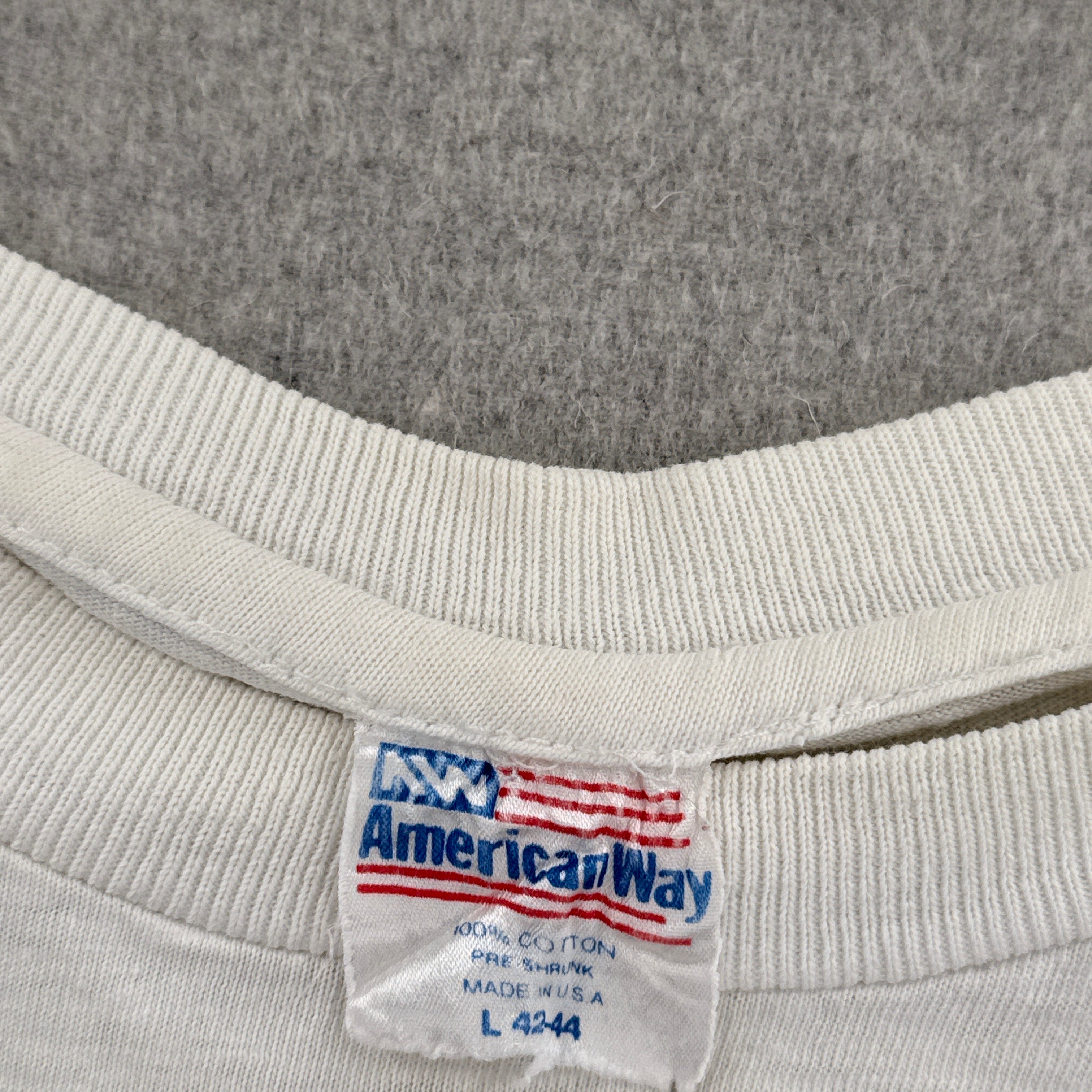 made in USA tag size Large 100%