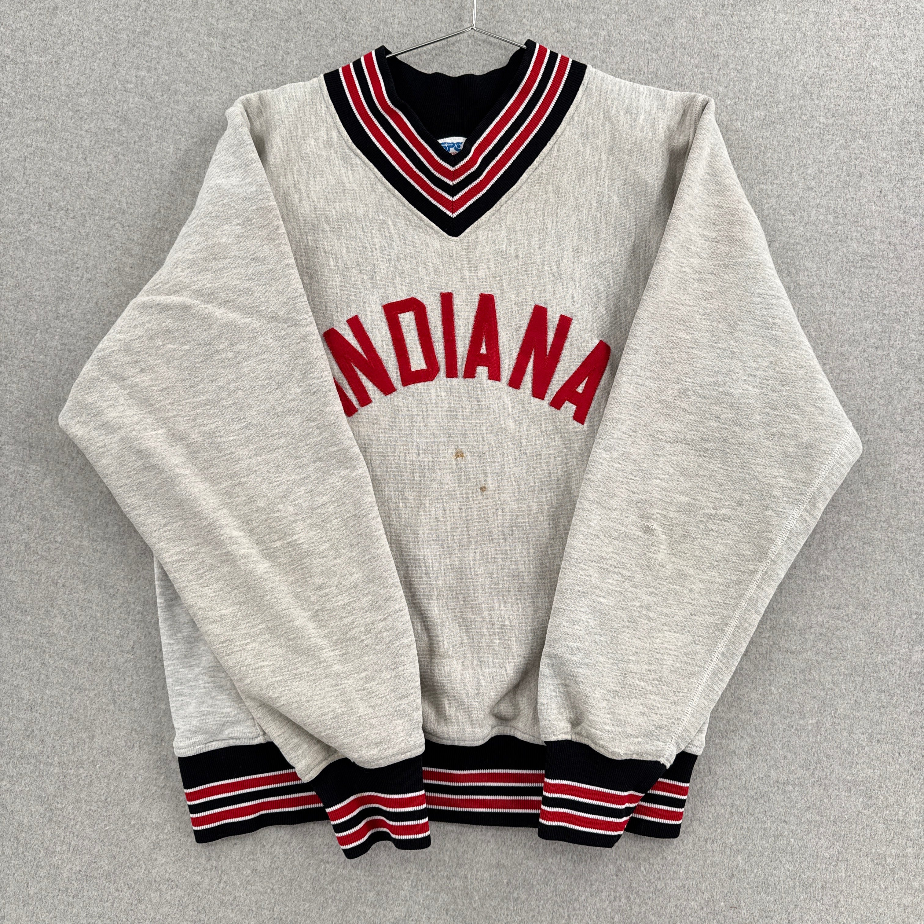 Vintage 90s Indiana University Varsity Crewneck Sweatshirt 