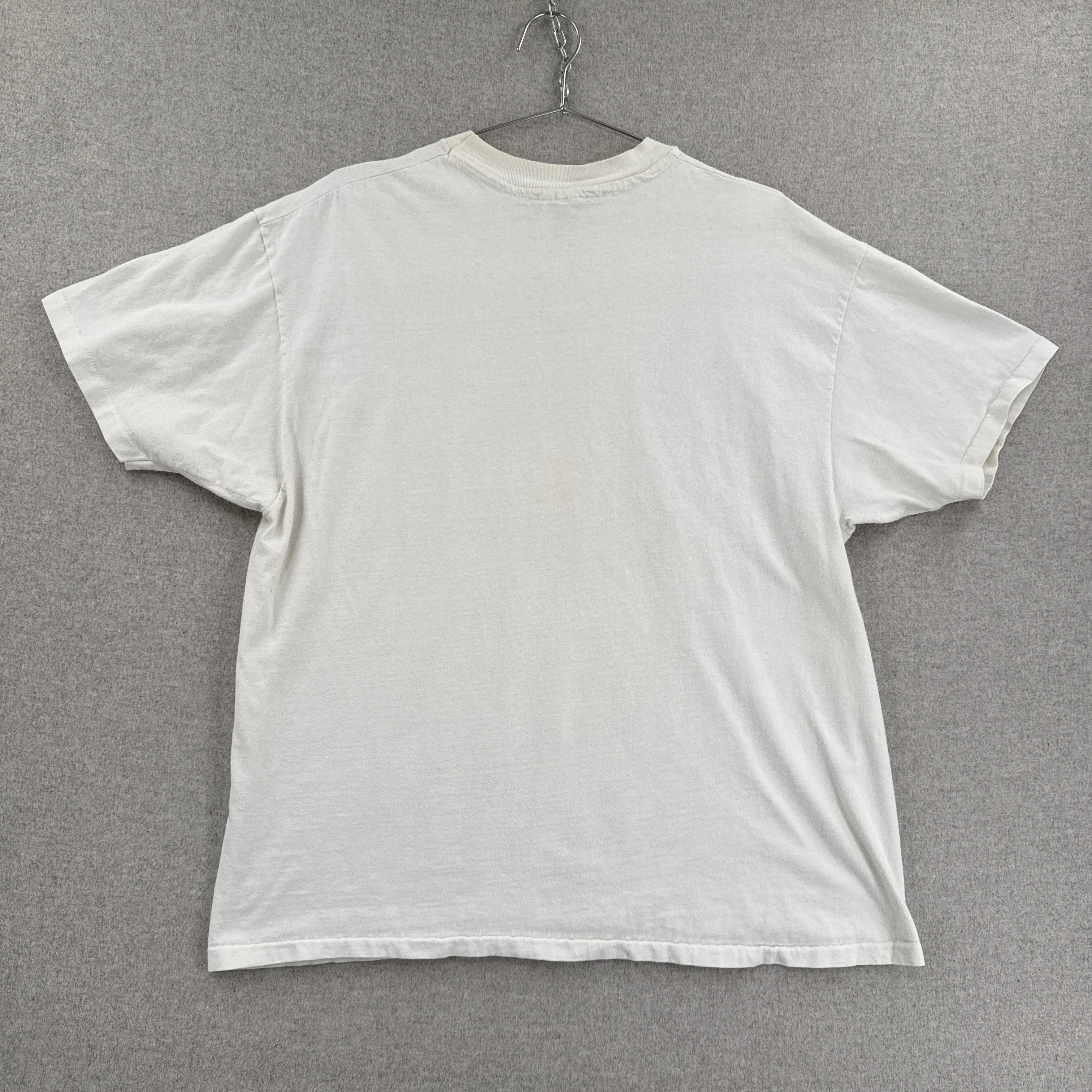 back of white shirt