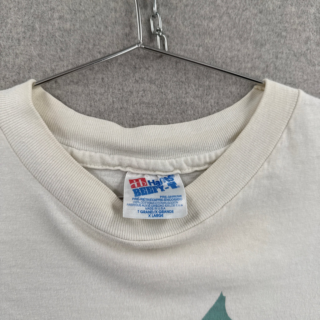 Hanes beefy tag size XL