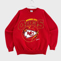 Vintage 90s Kansas City Chiefs NFL Crewneck Sweatshirt