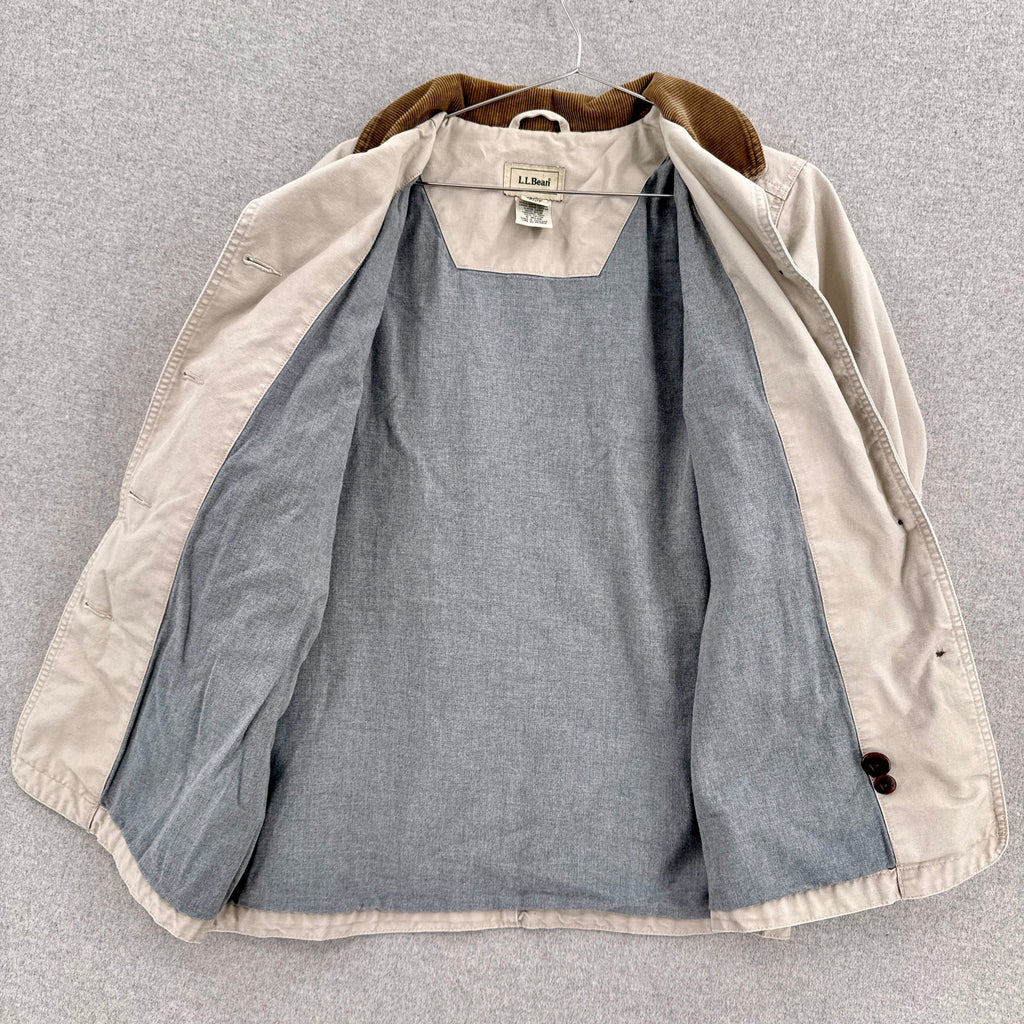 Vintage 90s LL Bean Barn Jacket Chore Coat - S (Womens Petite)