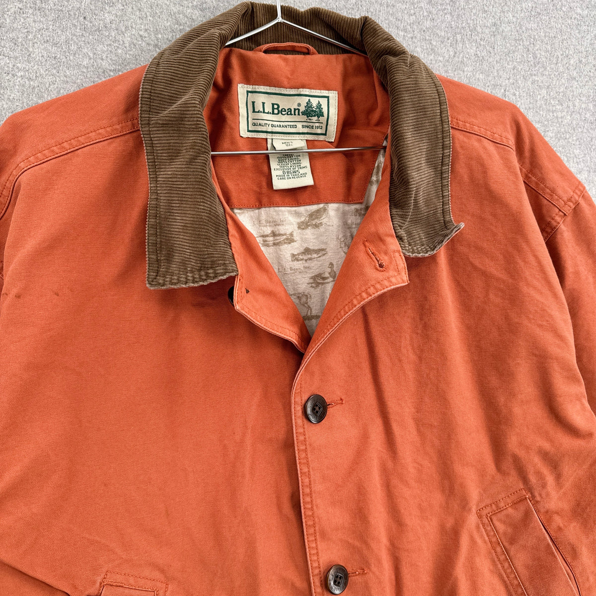 Vintage 90s LL Bean Barn Jacket Chore Coat - XL