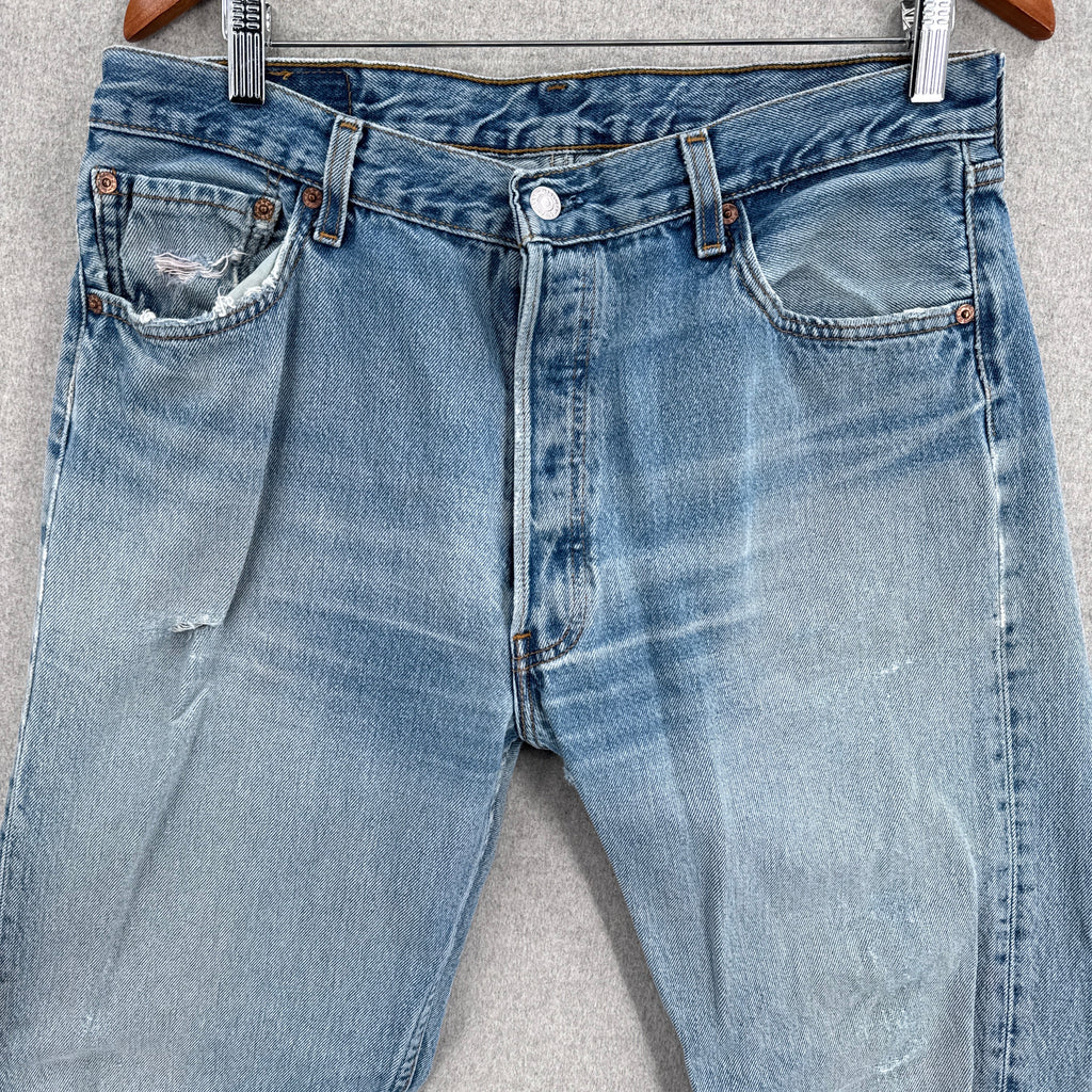 Vintage 90s Levis 501 Denim Jeans - W34