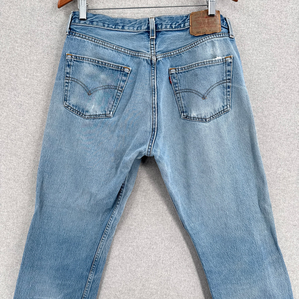 Vintage 90s Levis 501 Denim Jeans - W34