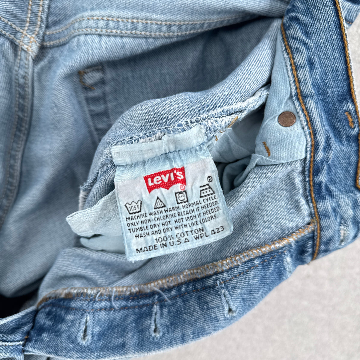 Vintage 90s Levis 501 Denim Jeans - W34