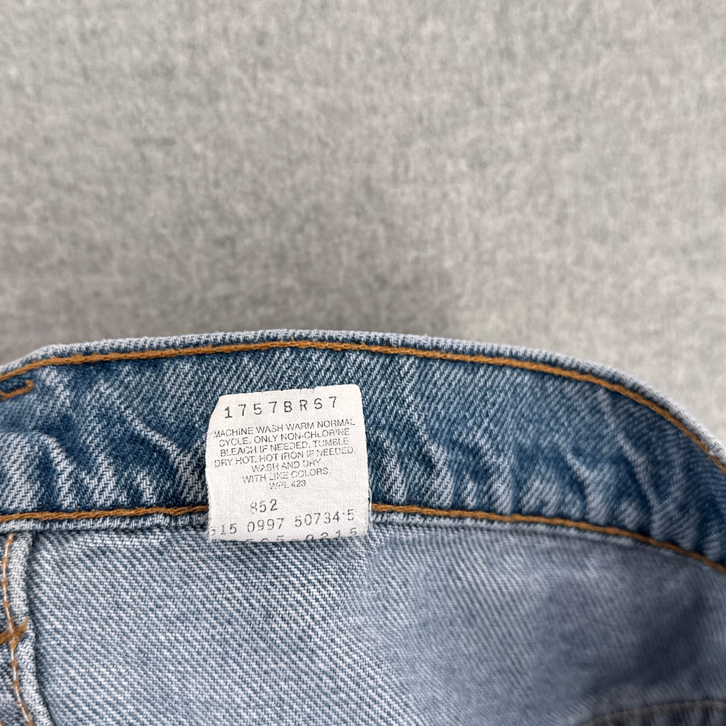 Vintage 90s Levis 505 Orange Tab Straight Leg Denim Jeans - W40