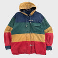 Vintage 90s Lobster Fireman Clasp Fisherman Stripe Jacket - S