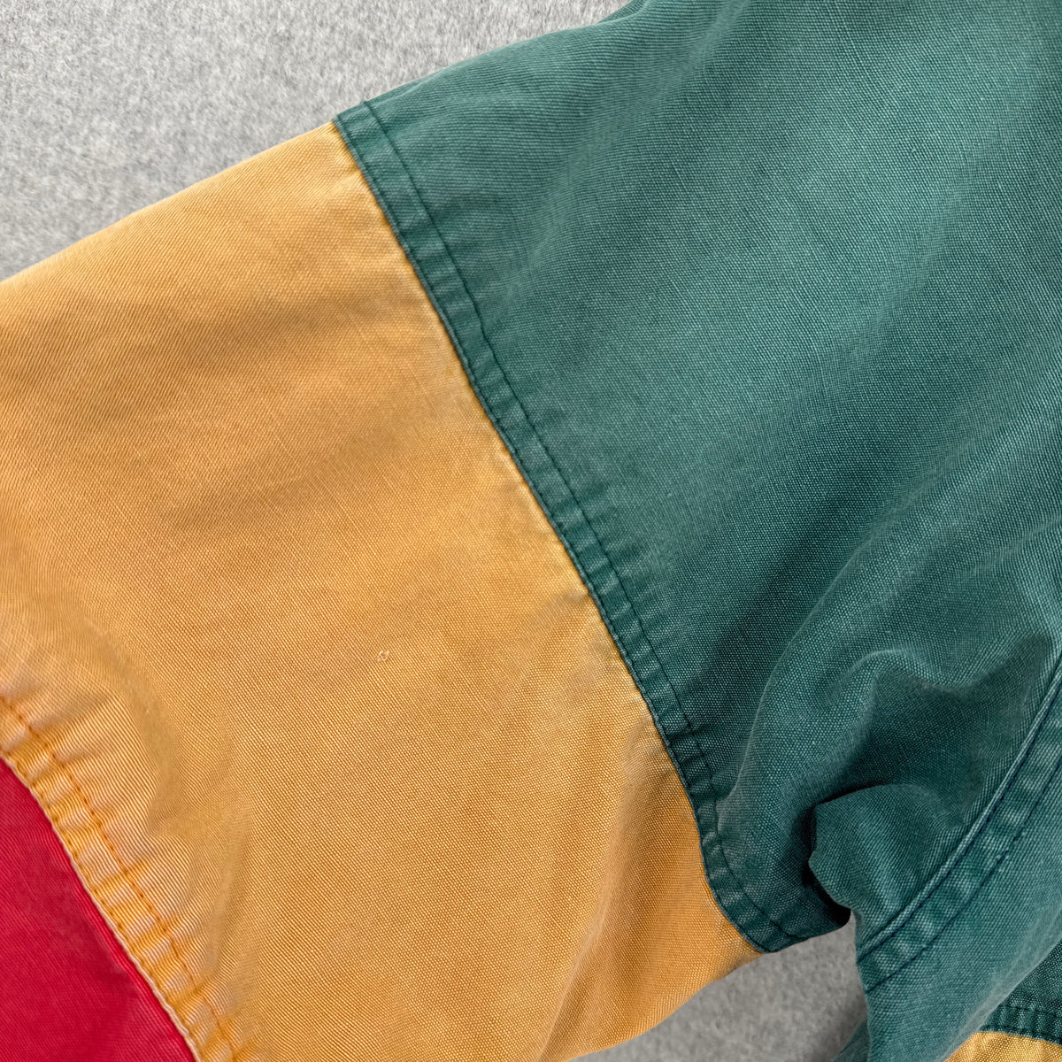 Vintage 90s Lobster Fireman Clasp Fisherman Stripe Jacket - S