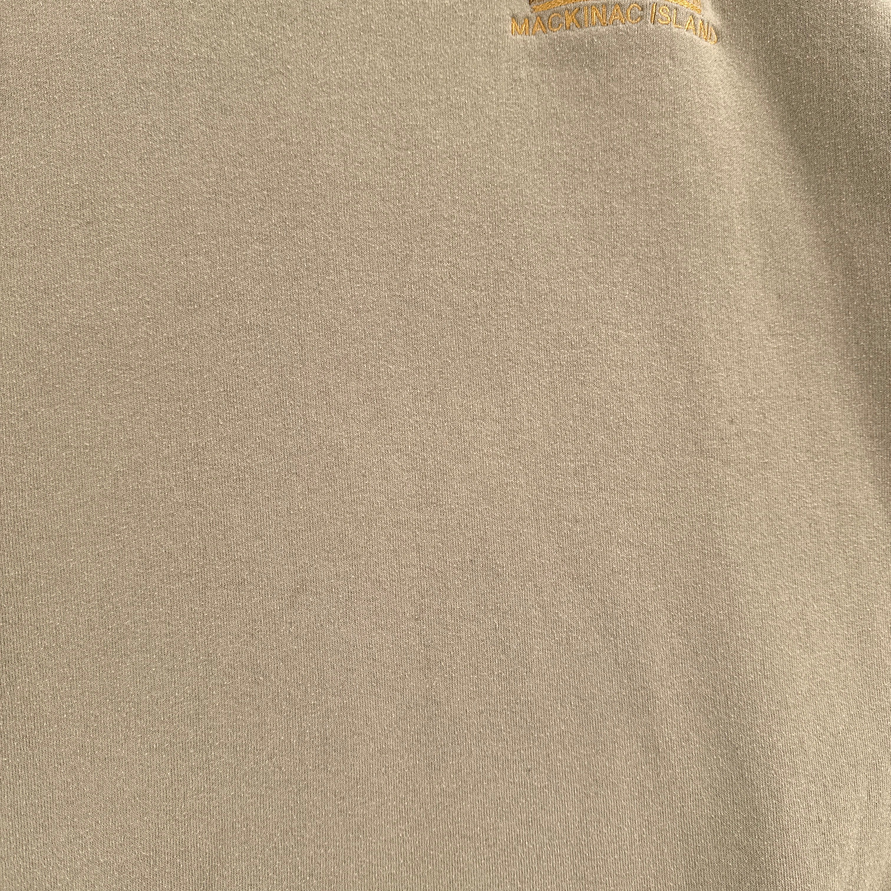 Vintage 90s Mackinac Island Horses Souvenir Crewneck Sweatshirt