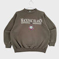 Vintage 90s Mackinac Island Souvenir Crewneck Sweatshirt