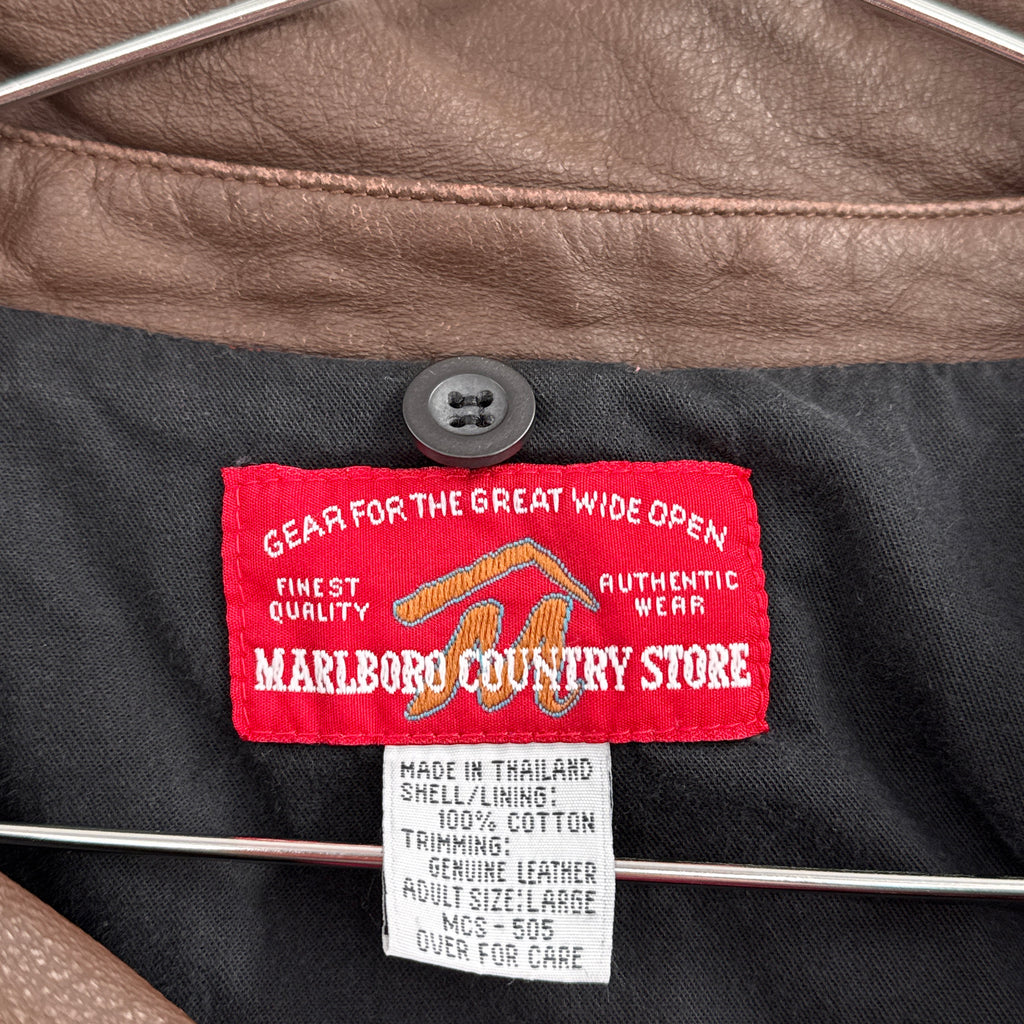 Vintage 90s Marlboro Barn Jacket Chore Coat