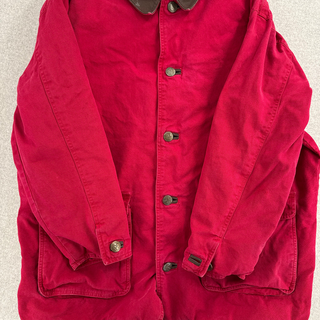 Vintage 90s Marlboro Barn Jacket Chore Coat