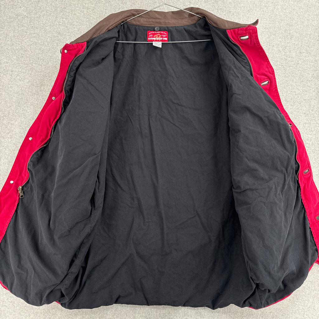 Vintage 90s Marlboro Barn Jacket Chore Coat