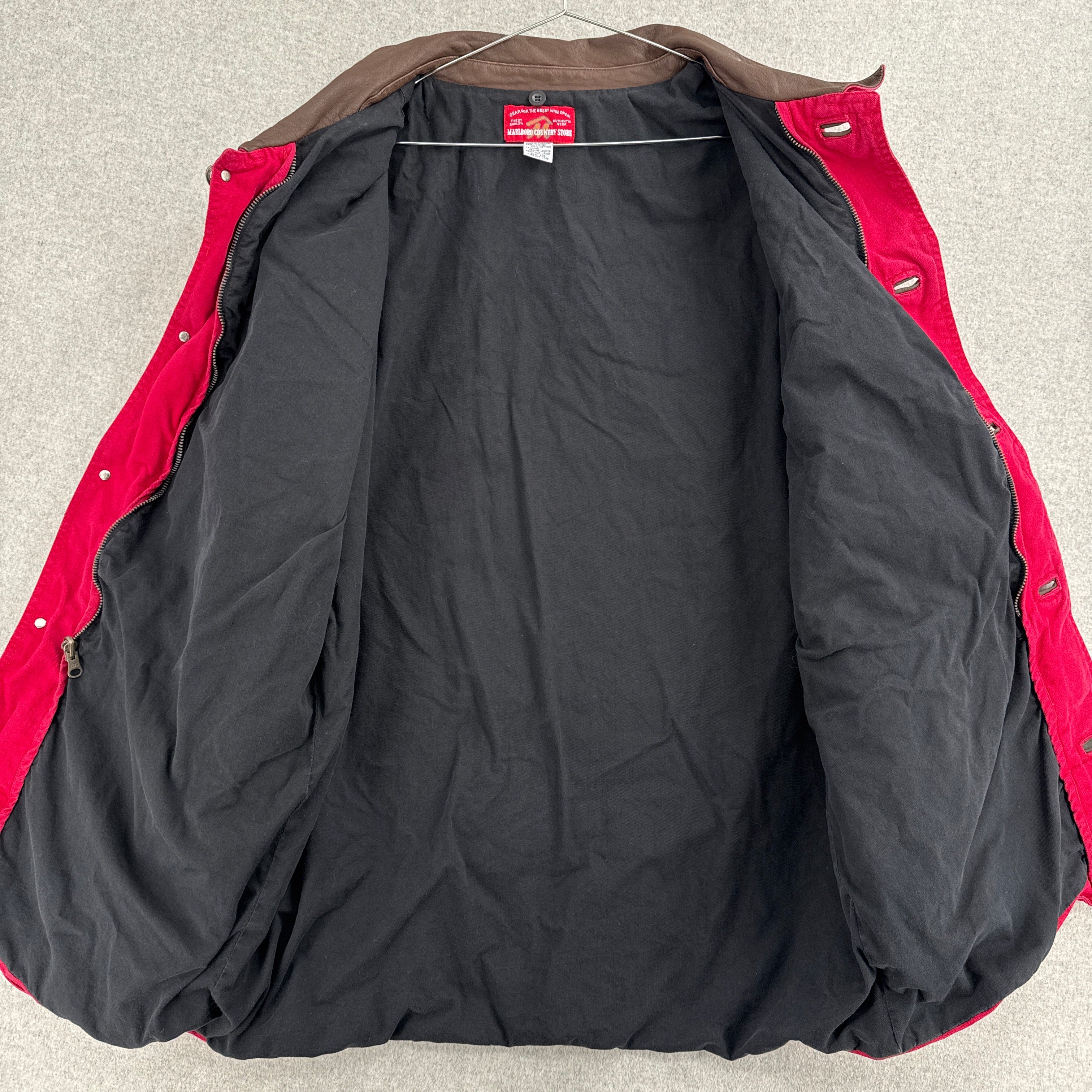 Vintage 90s Marlboro Barn Jacket Chore Coat
