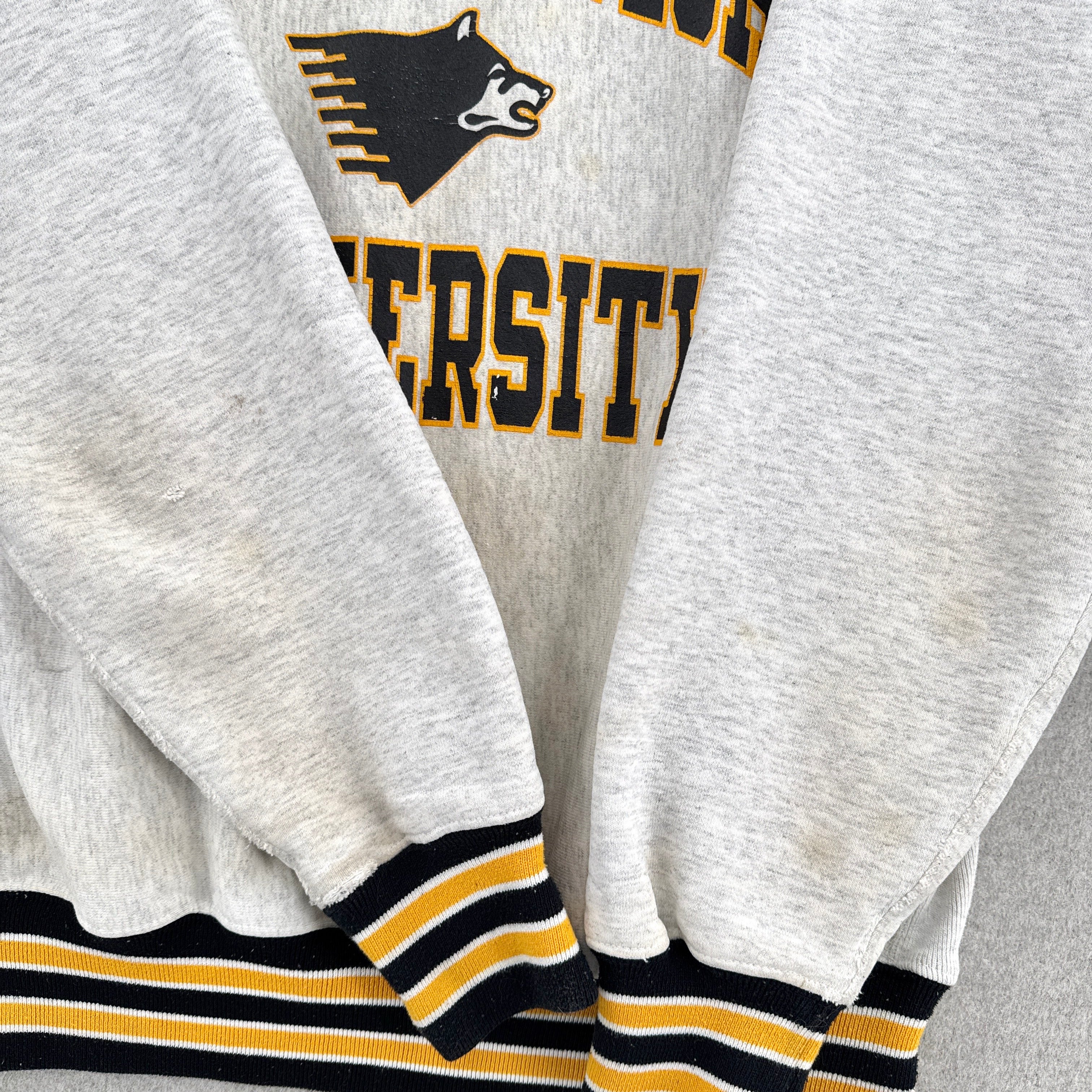 Vintage 90s Michigan Tech University Crewneck Sweatshirt1