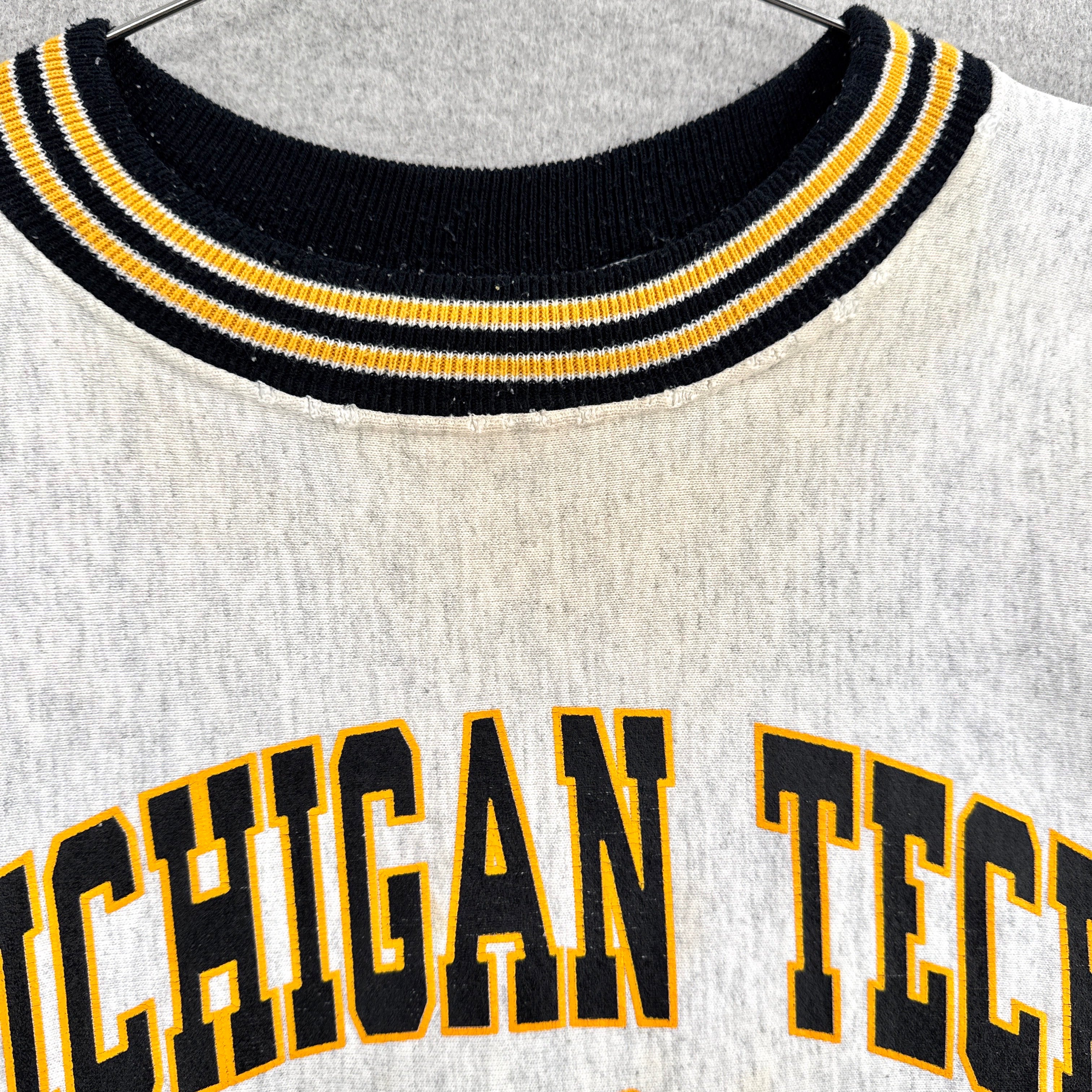 Vintage 90s Michigan Tech University Crewneck Sweatshirt