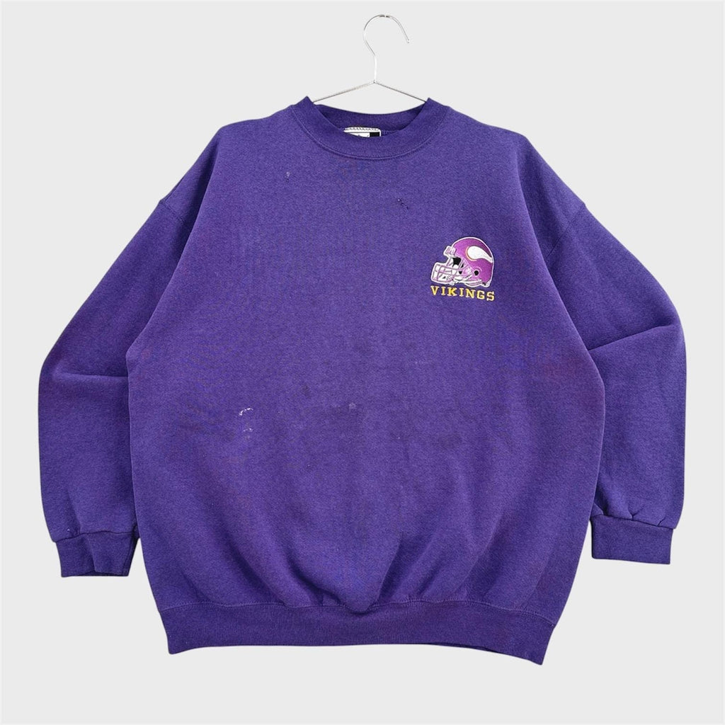 Vintage 90s Minnesota Vikings NFL Crewneck Sweatshirt