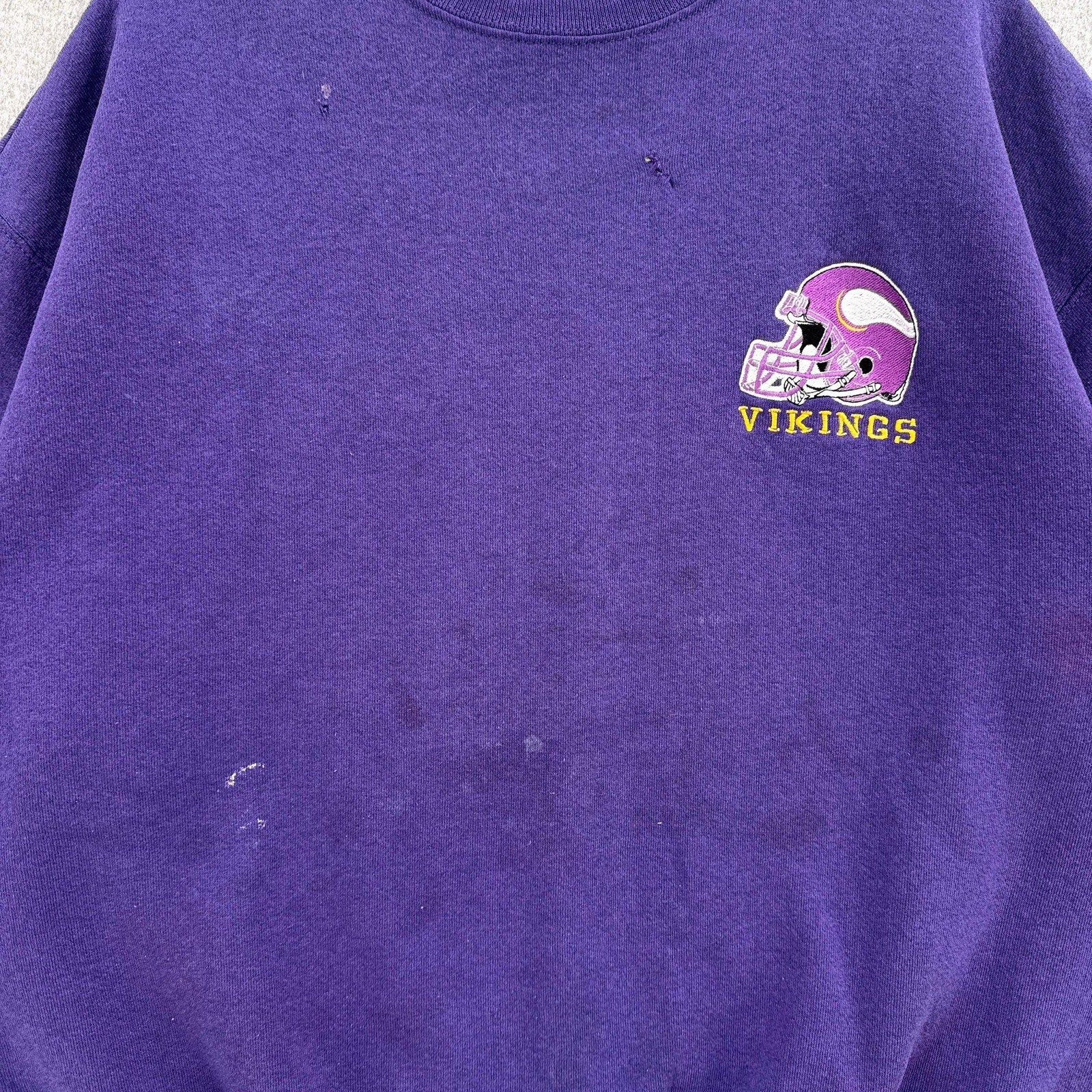 Vintage 90s Minnesota Vikings NFL Crewneck Sweatshirt