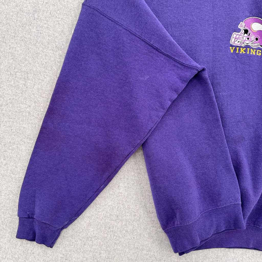 Vintage 90s Minnesota Vikings NFL Crewneck Sweatshirt