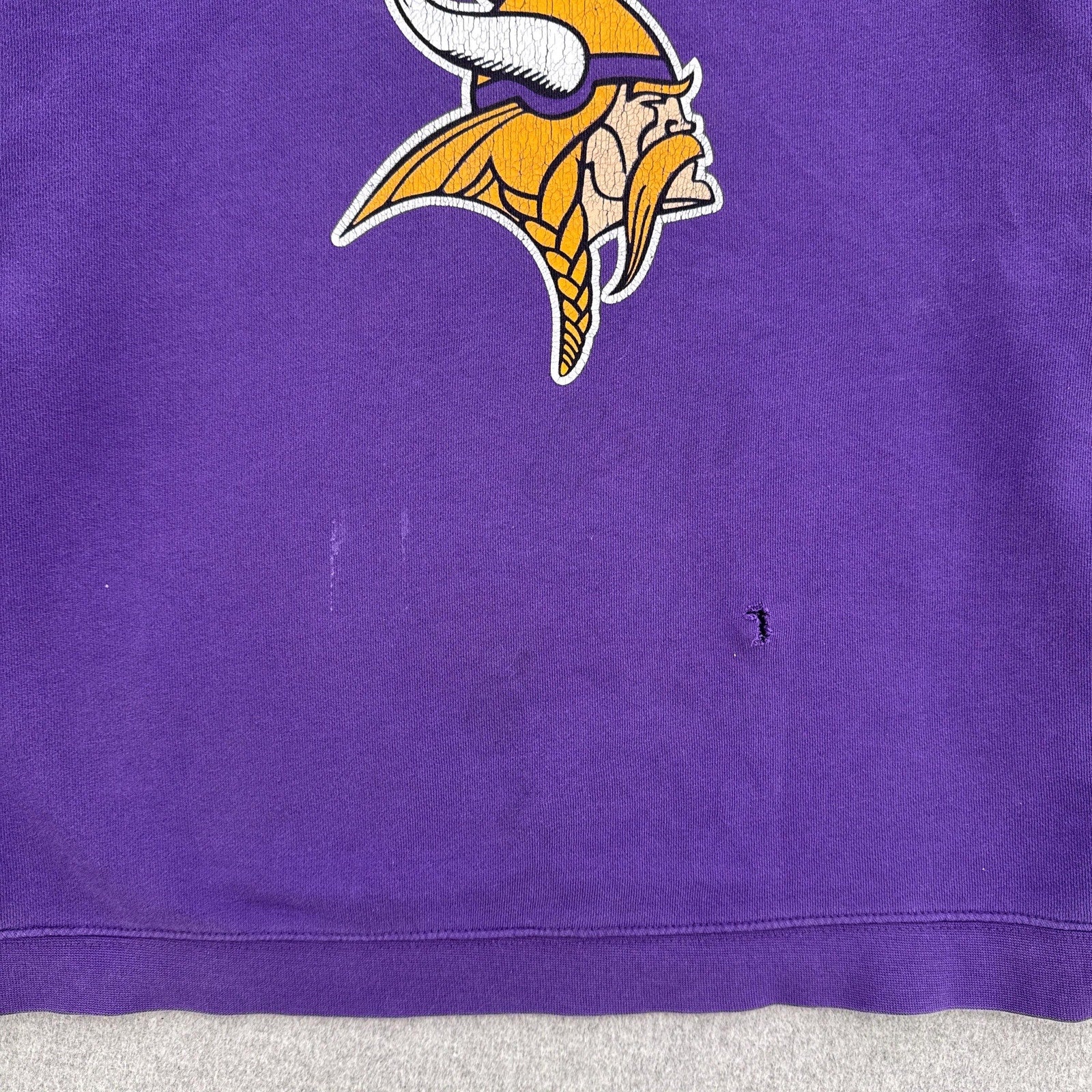 Vintage 90s Minnesota Vikings NFL Football Crewneck Sweatshirt