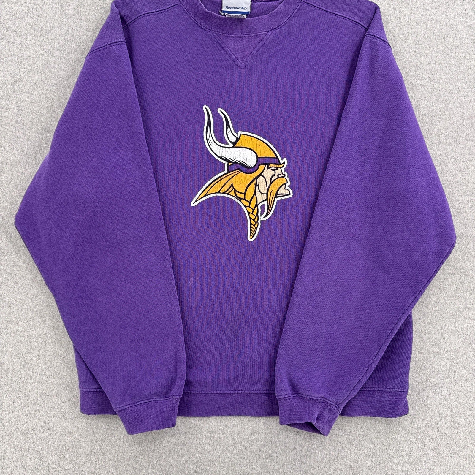 Vintage 90s Minnesota Vikings NFL Football Crewneck Sweatshirt