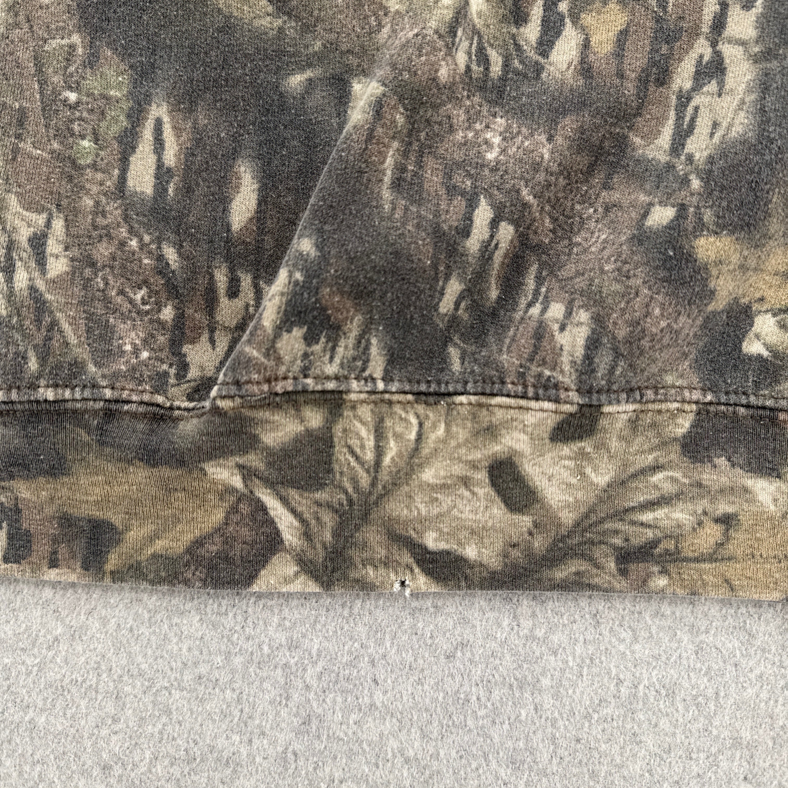 Vintage 90s Mossy Oak Camouflage Crewneck Sweatshirt