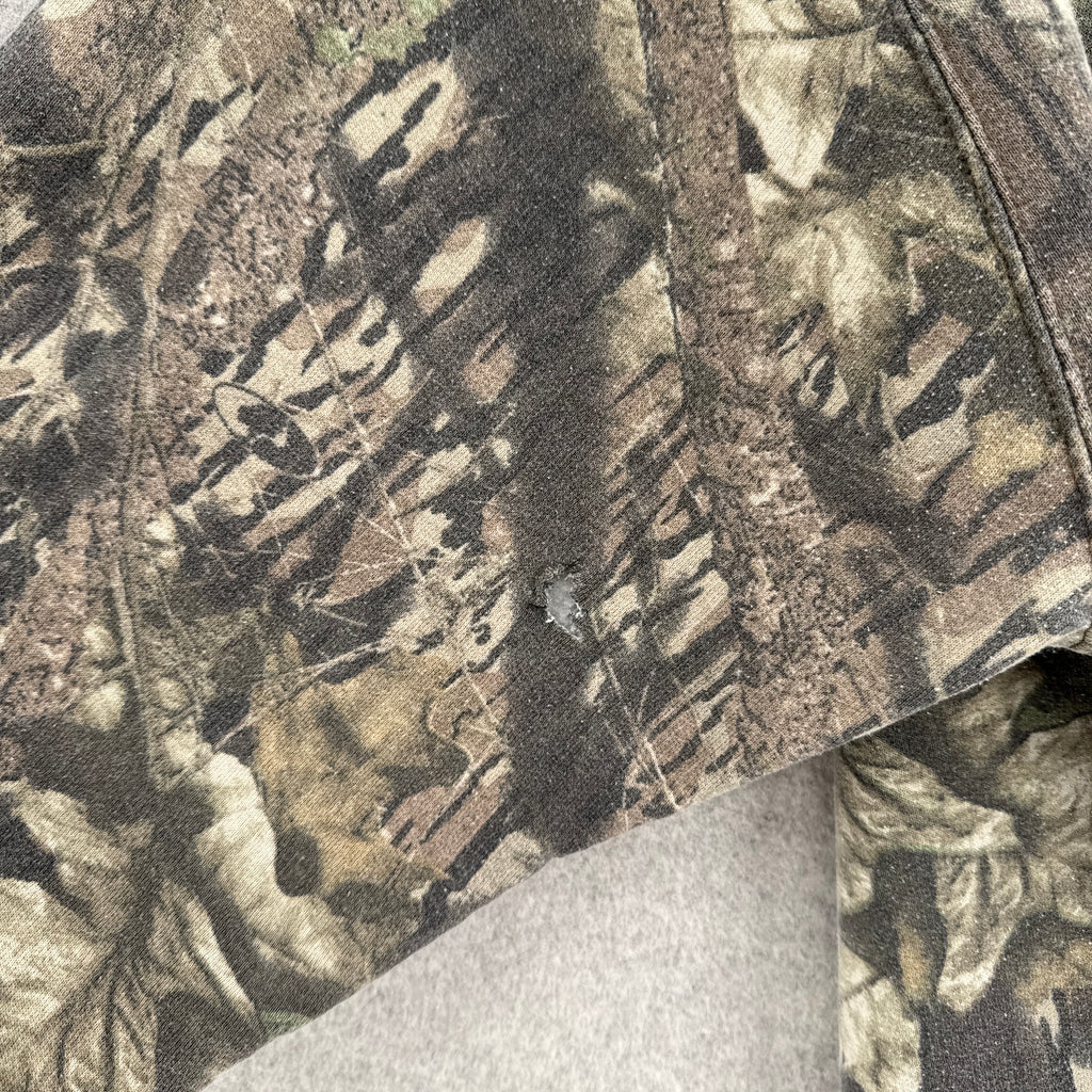 Vintage 90s Mossy Oak Camouflage Crewneck Sweatshirt