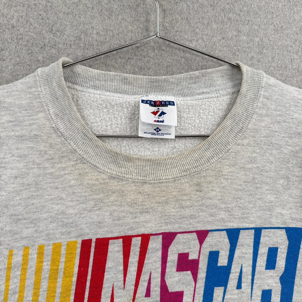 Vintage 90s Nascar Motorsport Racing Crewneck Sweatshirt