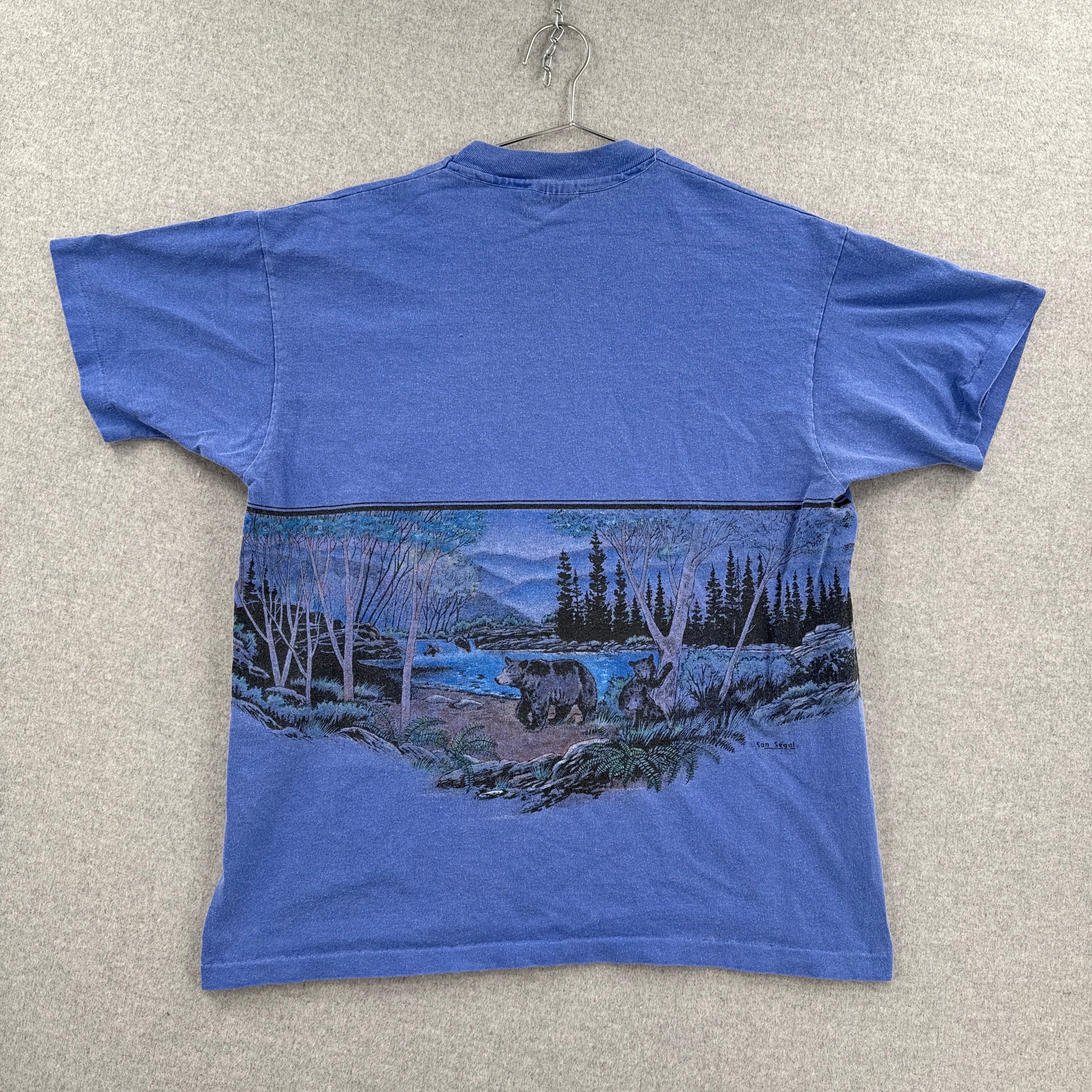 Vintage 90s Nature Bears Treeland Resort 
