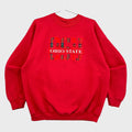 Vintage 90s Ohio State Buckeyes College University Crewneck Sweatshirt