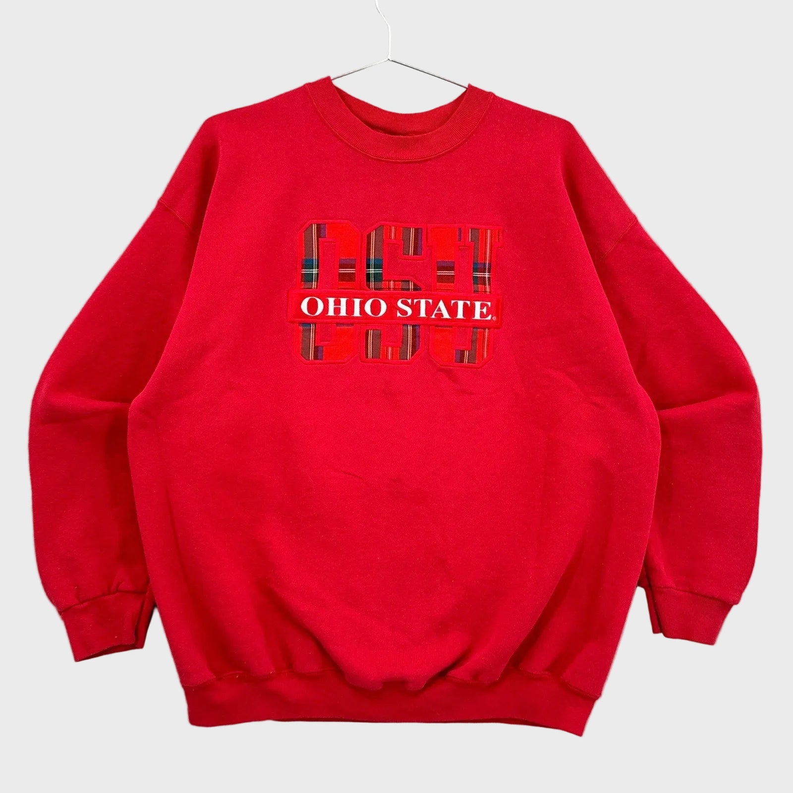 Vintage 90s Ohio State Buckeyes College University Crewneck Sweatshirt