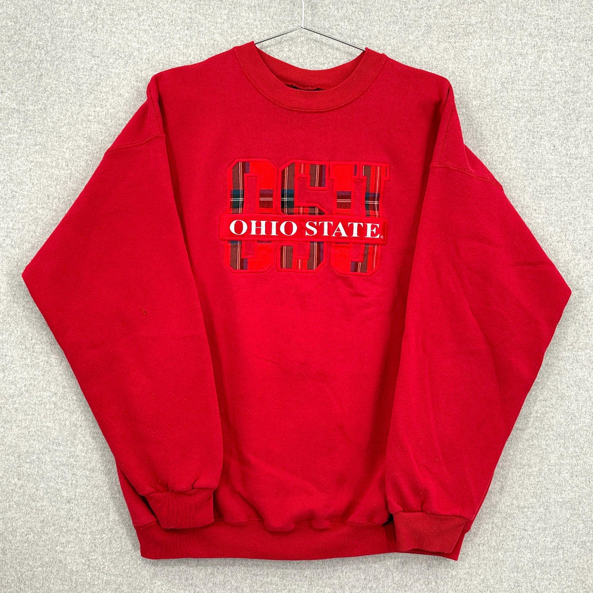 Vintage 90s Ohio State Buckeyes College University Crewneck Sweatshirt