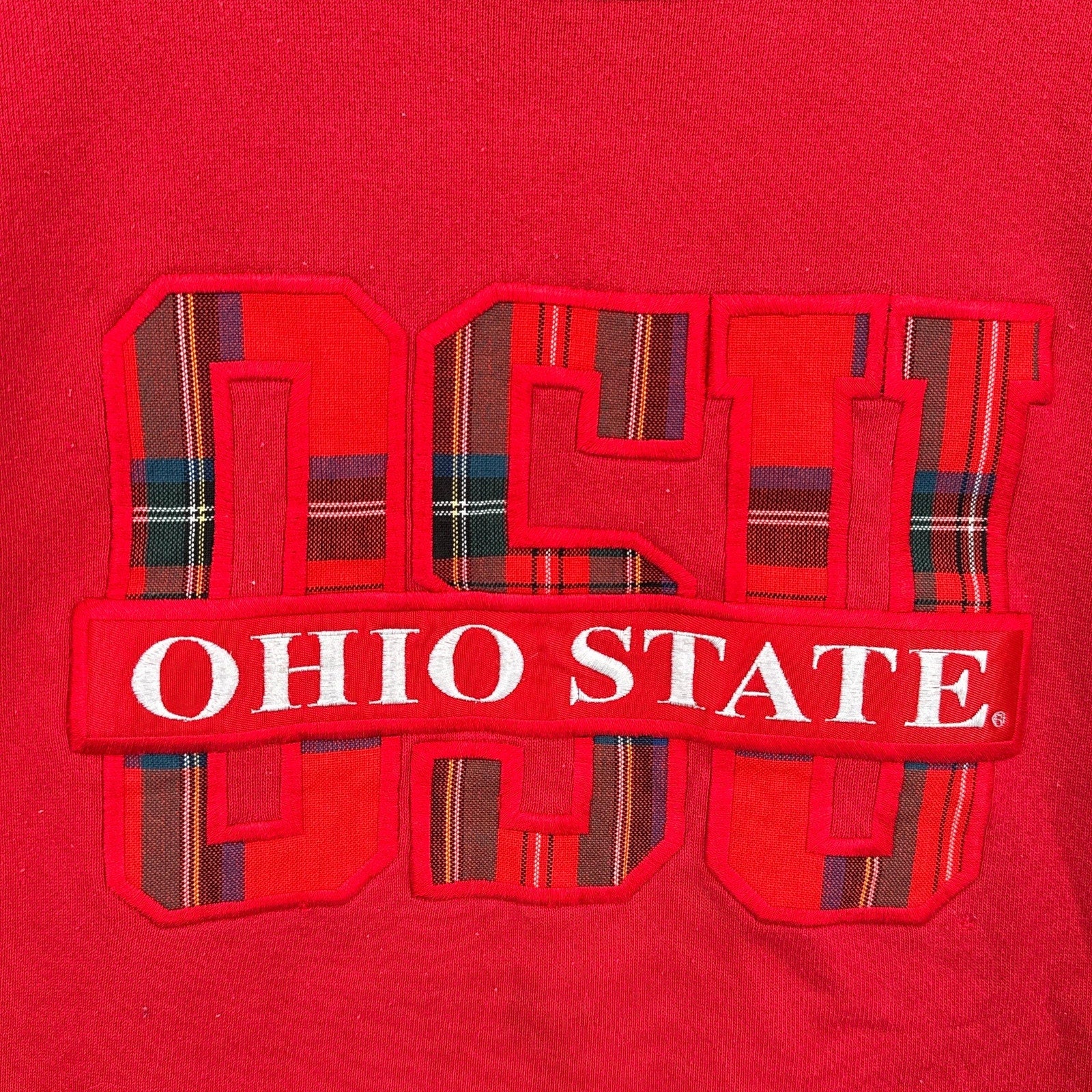 Vintage 90s Ohio State Buckeyes College University Crewneck Sweatshirt