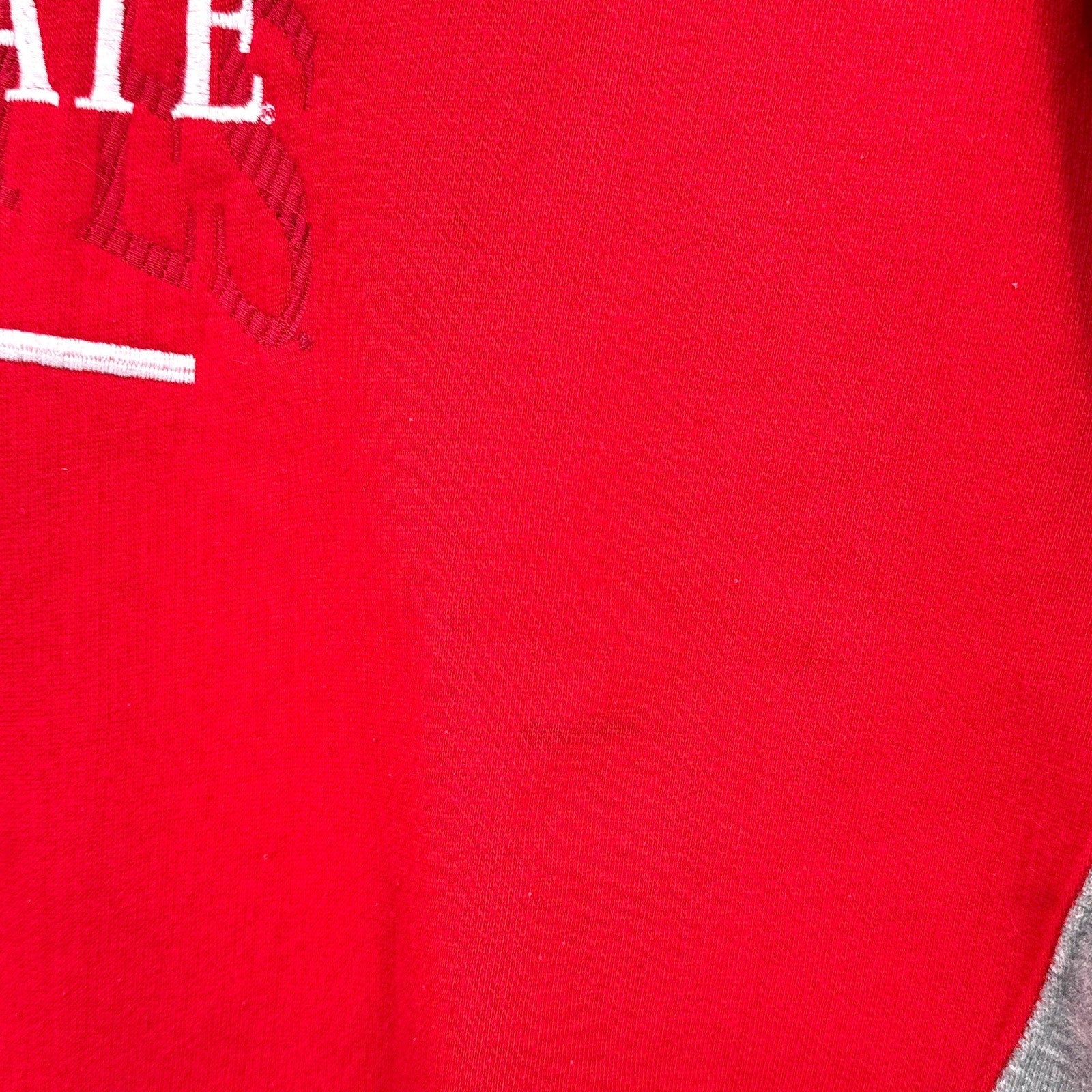 discolouration on the front