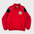Vintage 90s Ohio State Buckeyes University College Light Windbreaker Jacket