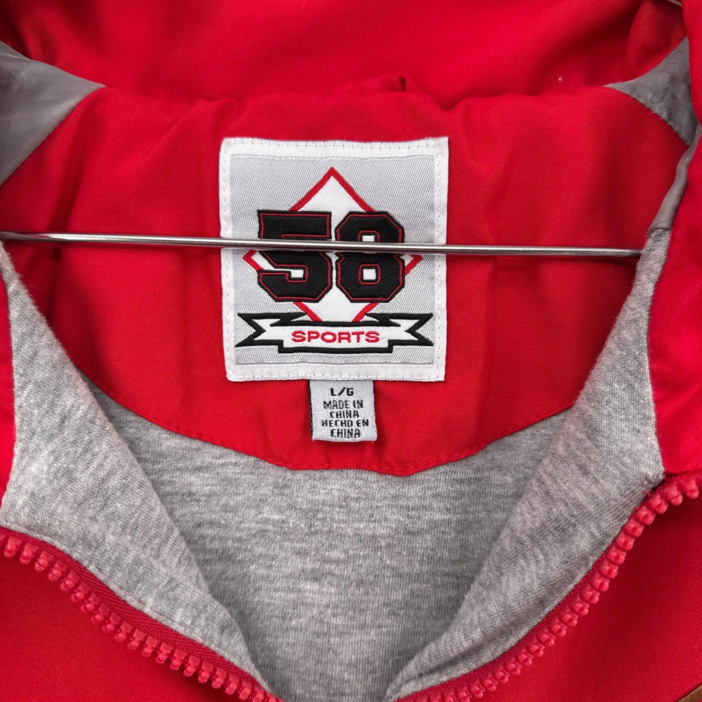 Vintage 90s Ohio State Buckeyes University College Light Windbreaker Jacket