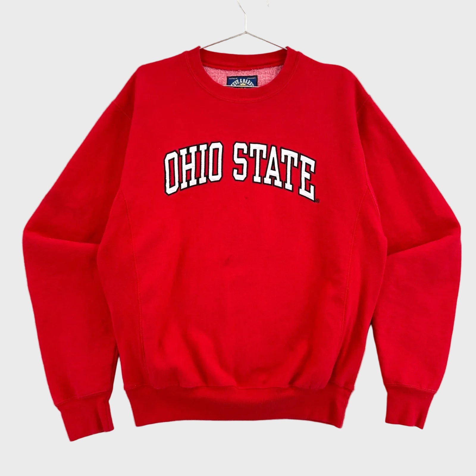 Vintage 90s Ohio State University Embroidered Crewneck Sweatshirt