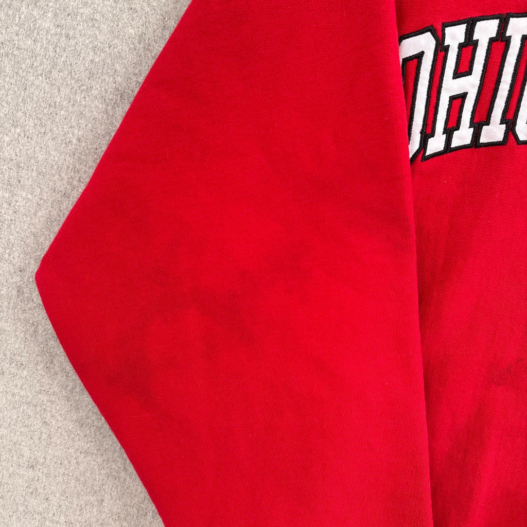 Vintage 90s Ohio State University Embroidered Crewneck Sweatshirt