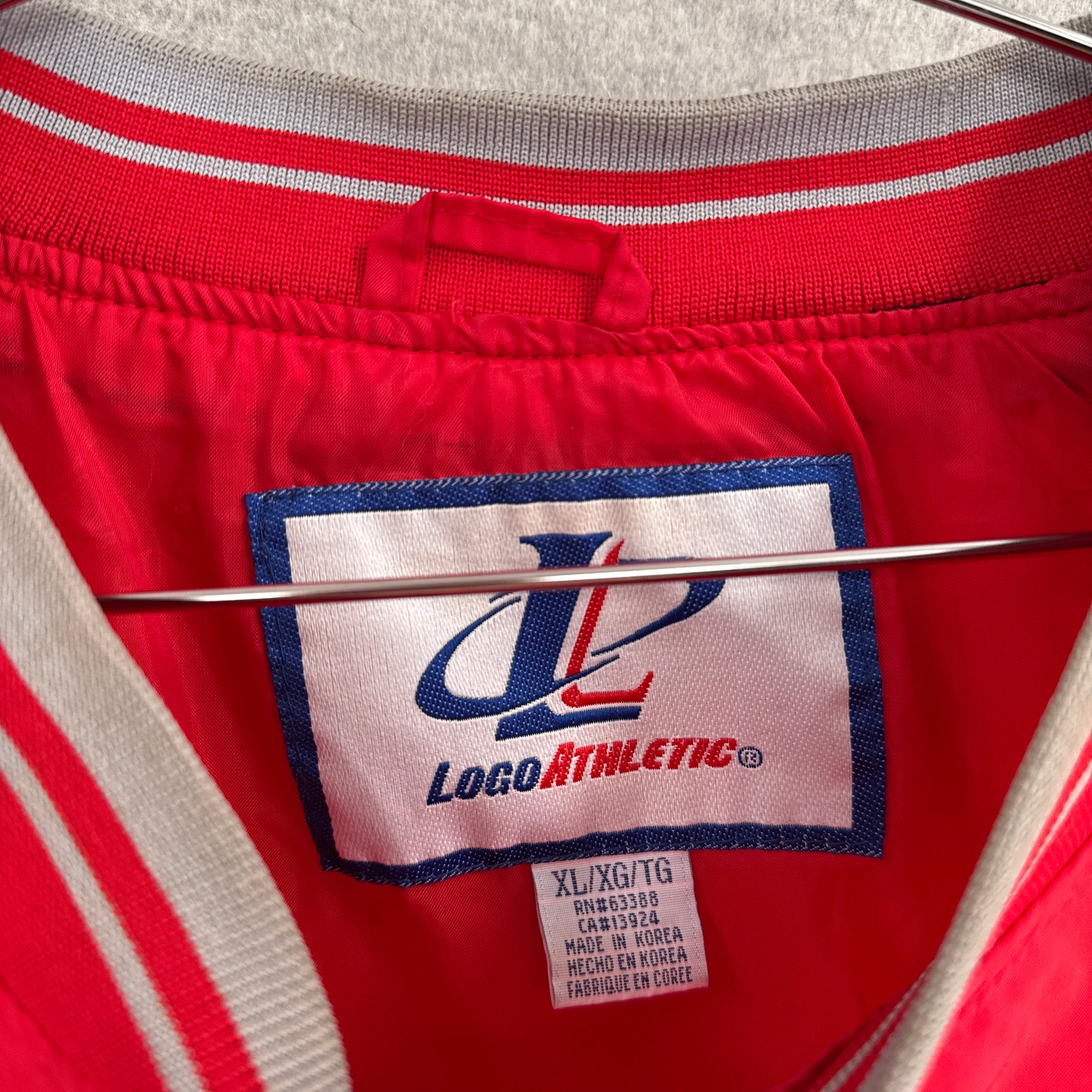 Vintage 90s Ohio State University Windbreaker Jacket