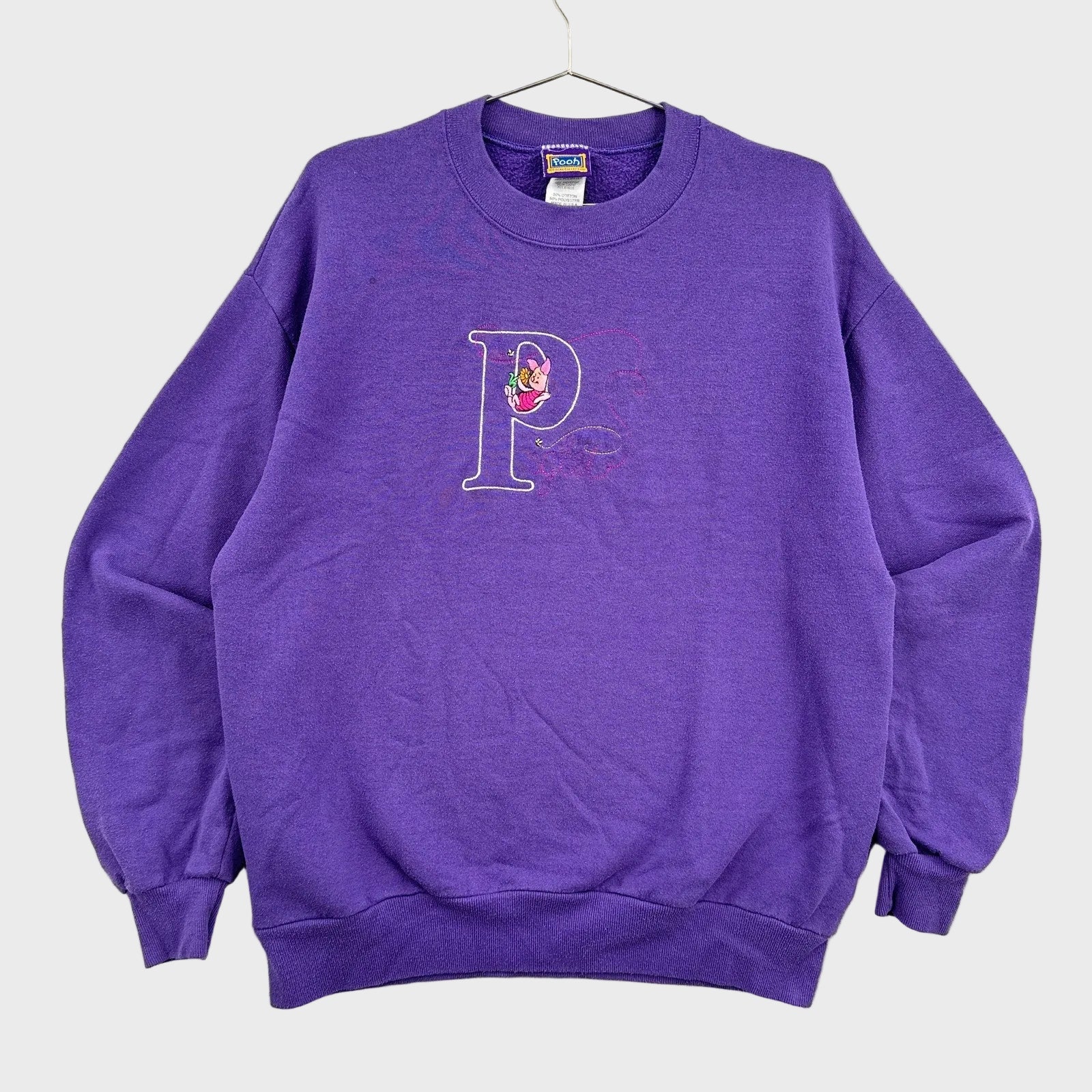 Vintage 90s Piglet Winnie the Pooh Bear Disney Crewneck Sweatshirt