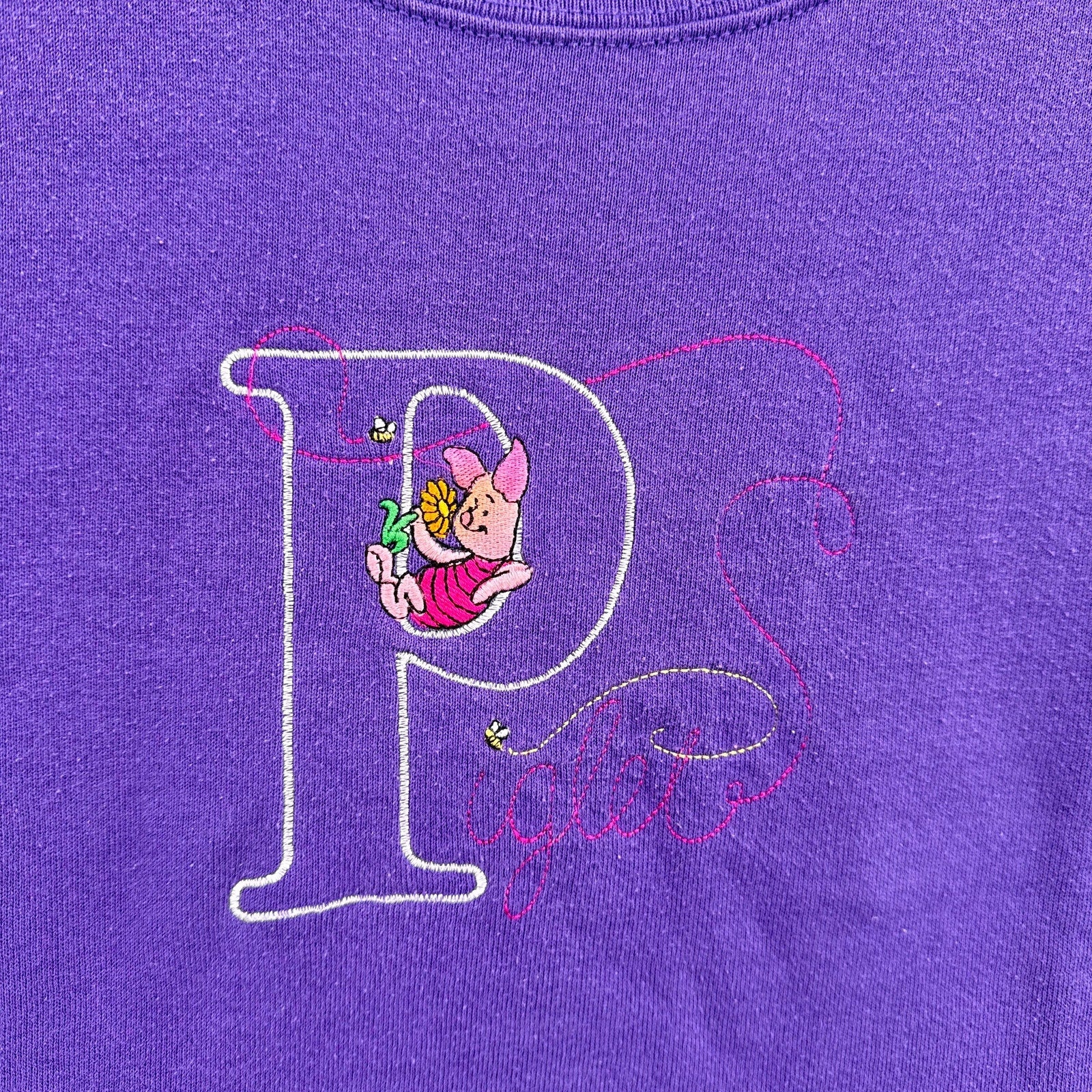 Vintage 90s Piglet Winnie the Pooh Bear Disney Crewneck Sweatshirt