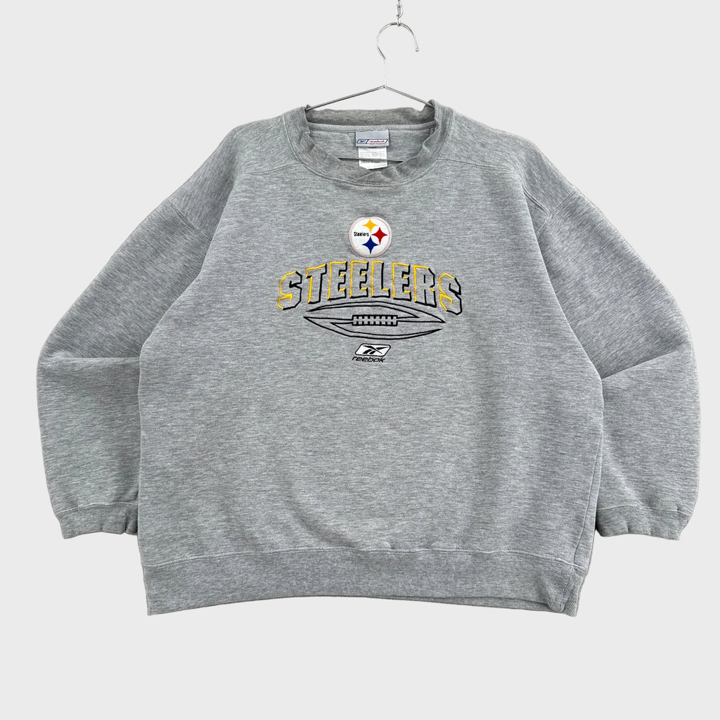 Vintage 90s Pittsburgh Steelers NFL Embroidered Sweatshirt