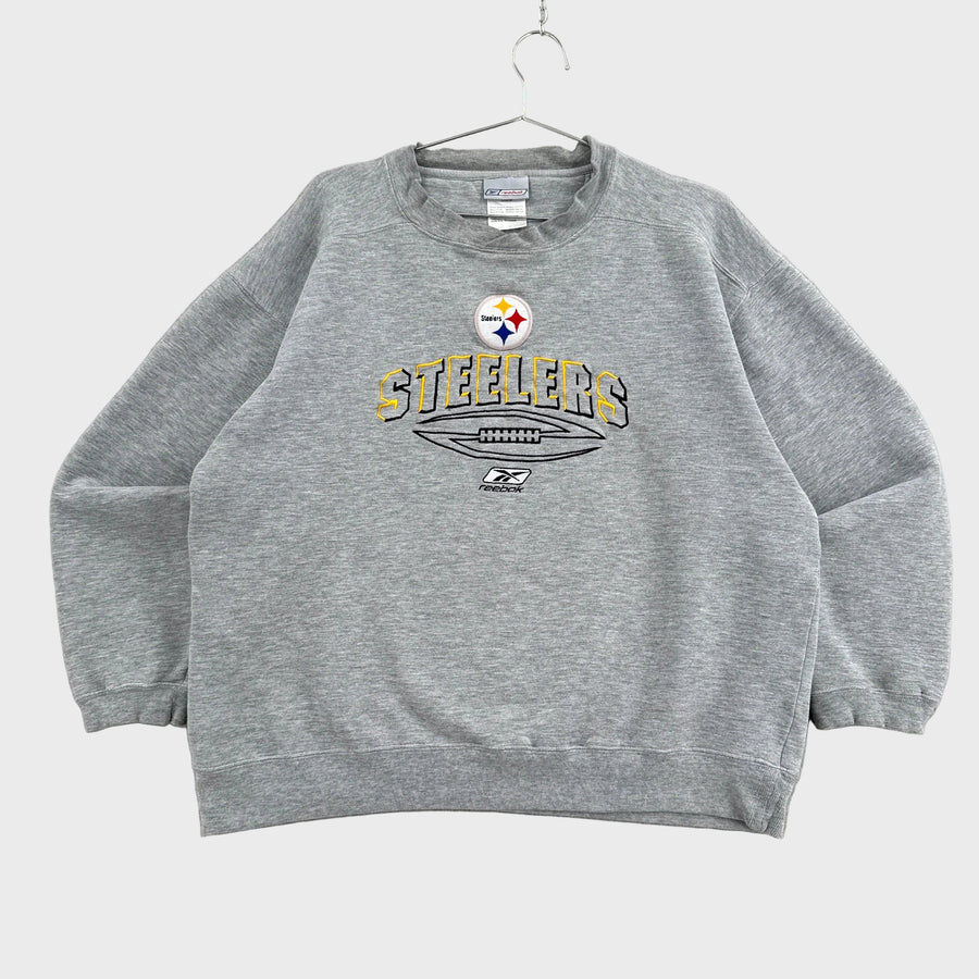 Vintage 90s Pittsburgh Steelers NFL Embroidered Sweatshirt
