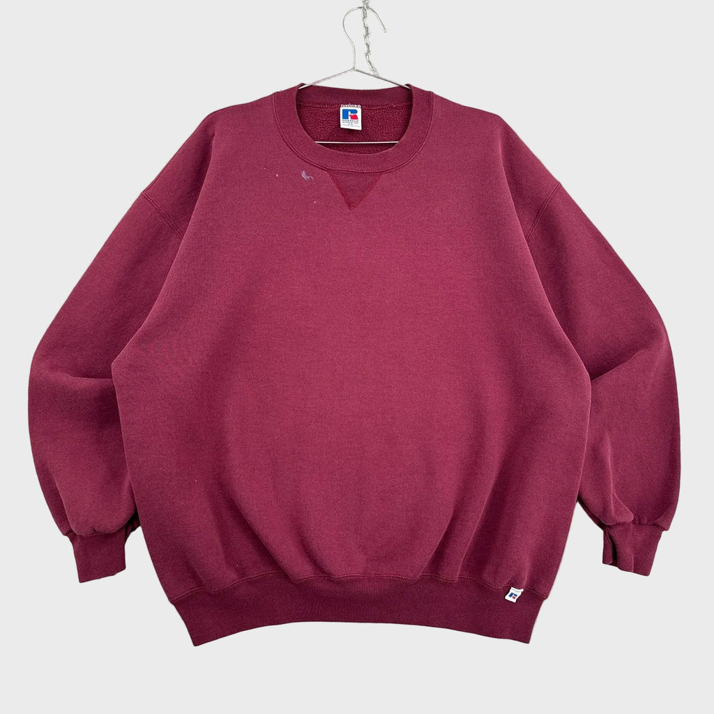 Vintage 90s Russell Athletic Blank Crewneck Sweatshirt